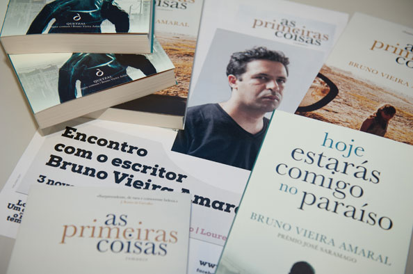 Bruno Vieira Amaral: "O livro é um ser vivo"