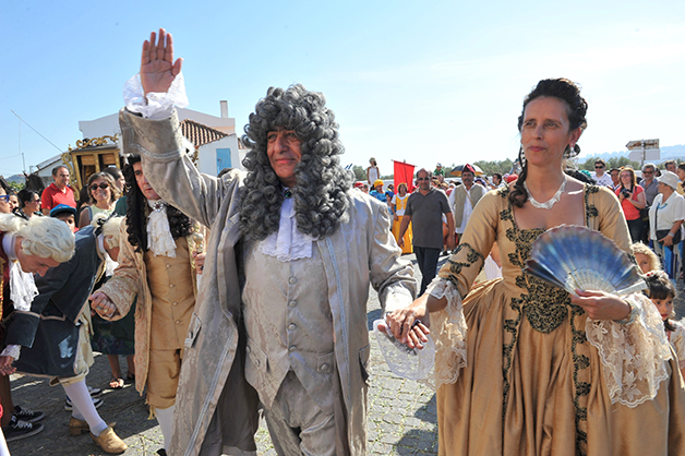 Reconstituição histórica Feira Setecentista