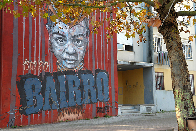Arte Urbana Terraços da Ponte, Sacavém