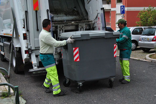 Interrupção na recolha de resíduos urbanos