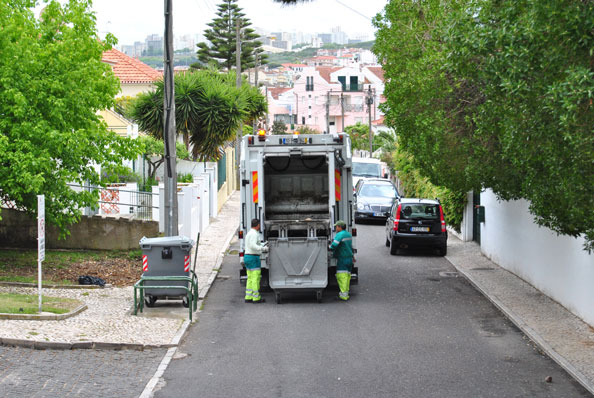 Interrupção na recolha de resíduos urbanos