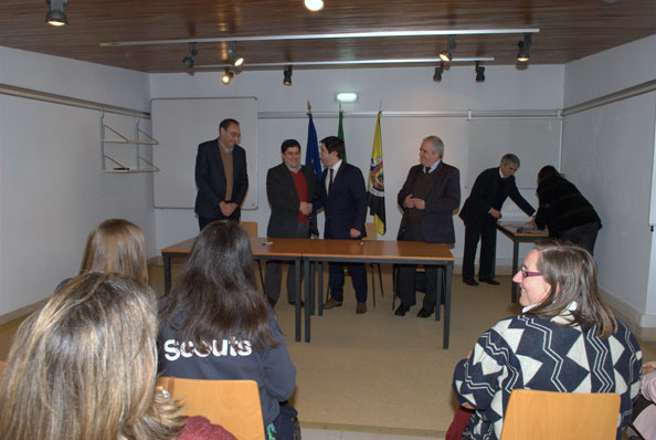 Novas instalações para agrupamento