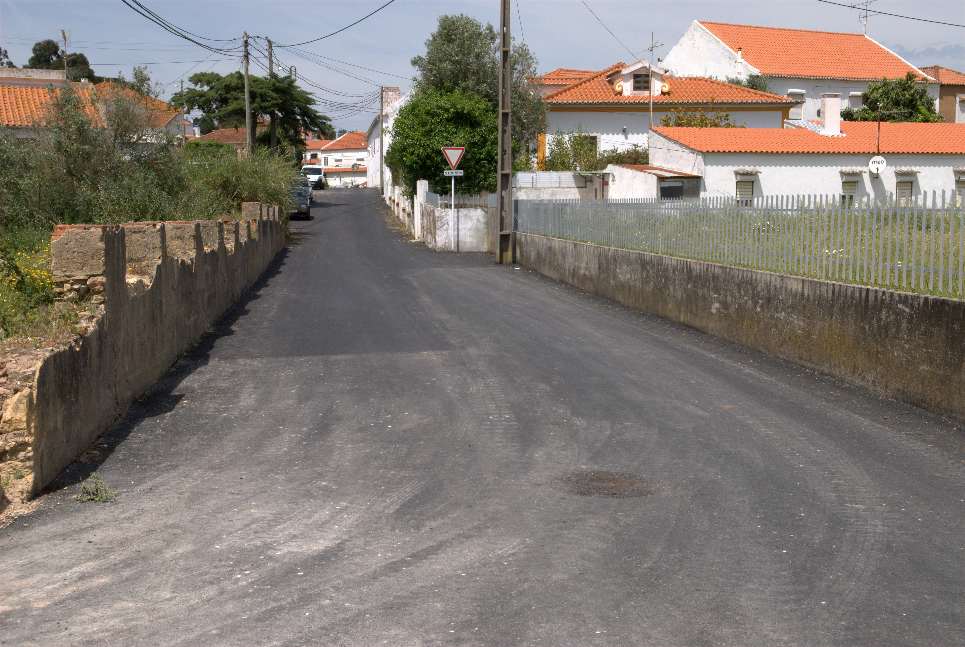 Repavimentações concluídas