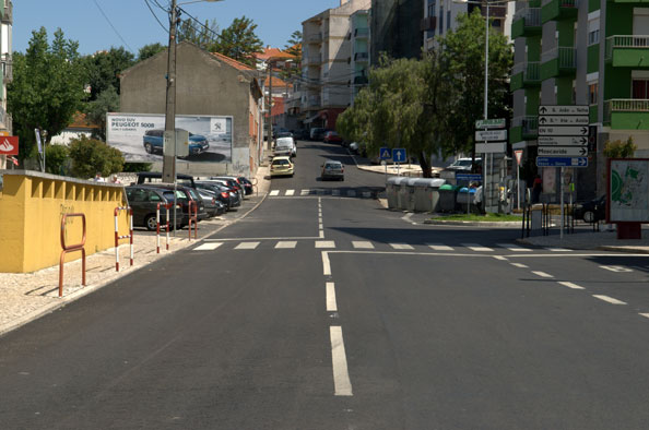 Repavimentações concluídas na Bobadela