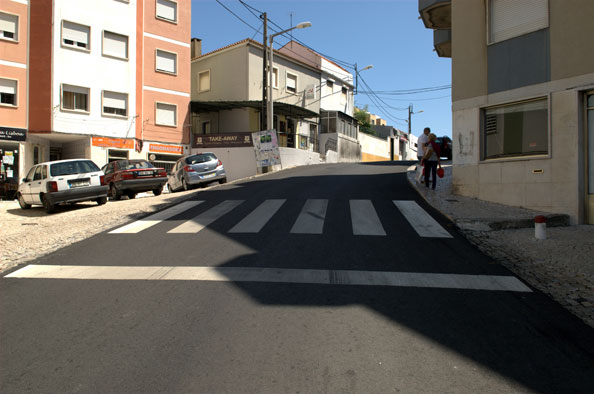 Repavimentações concluídas na Bobadela