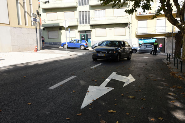 Obras da rede viária concluídas na cidade de Loures