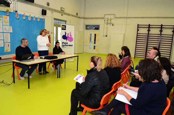 Pais informa debate (In)disciplina na Escola