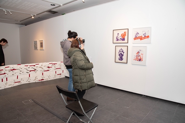Exposição Arte, política e migração de David Dançante_4