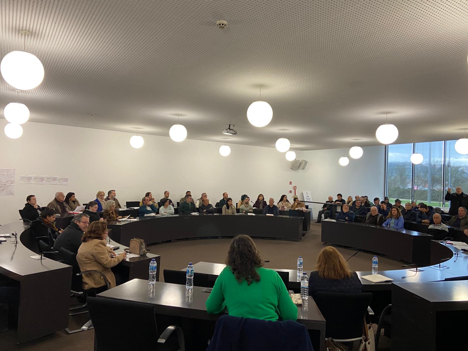 Assembleia de proprietários da AUGI bairro Novo de Palhais_foto