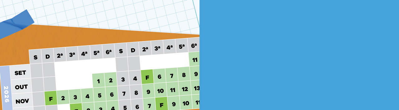 Novo calendário escolar 26/27_Banner